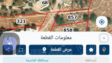 أرض - عمان - البحاث - 65000 دأ
